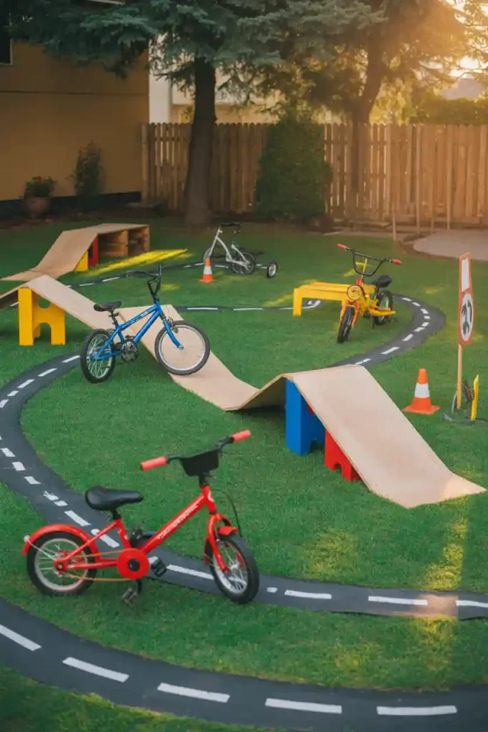 Backyard Bike Track