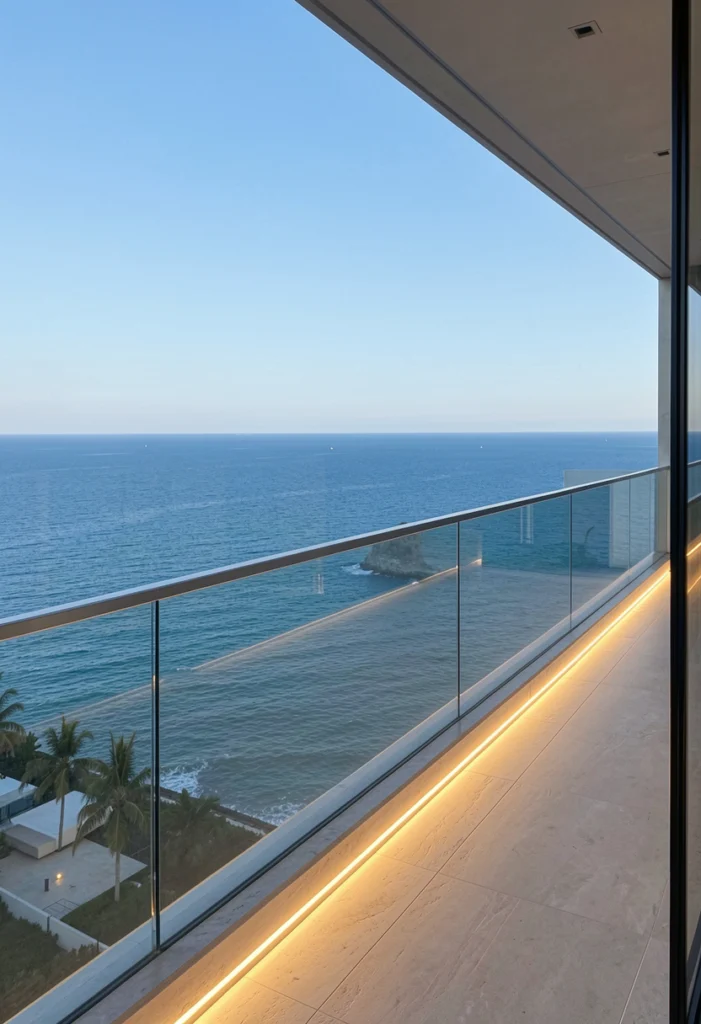 Glass Railings for Modern Elegance