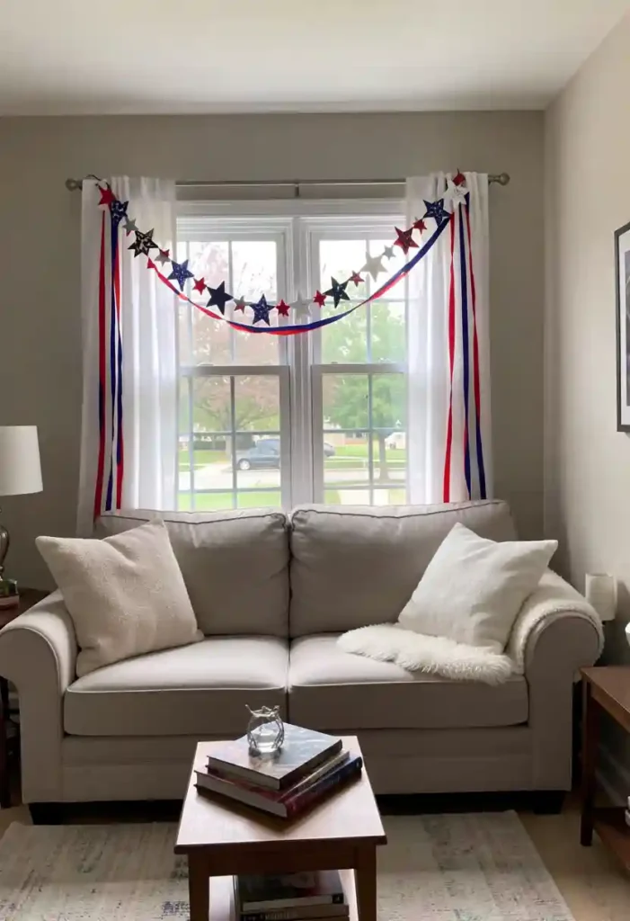  Patriotic Window Garland