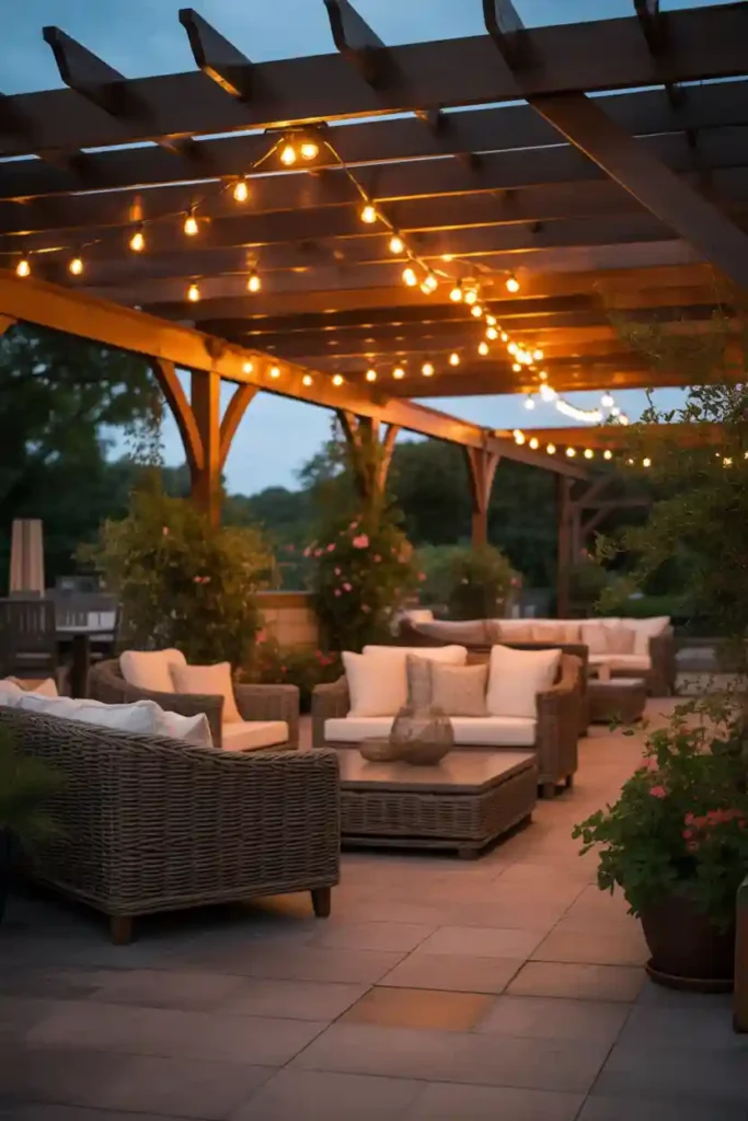 Pergola String Lighting
