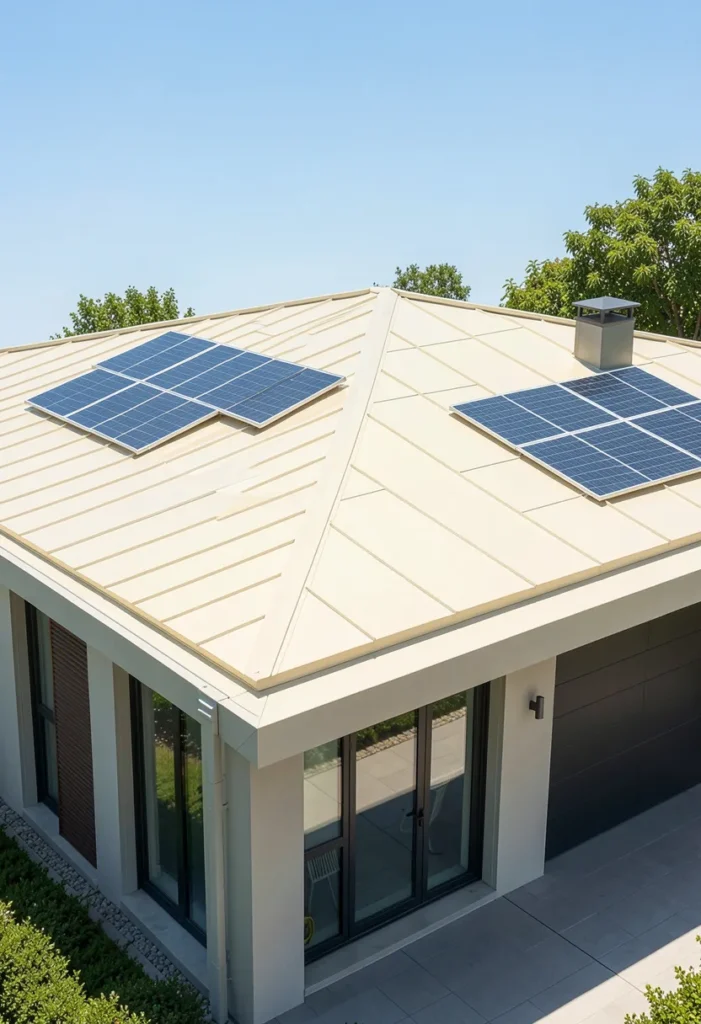 Use Light-Colored Roofing Materials