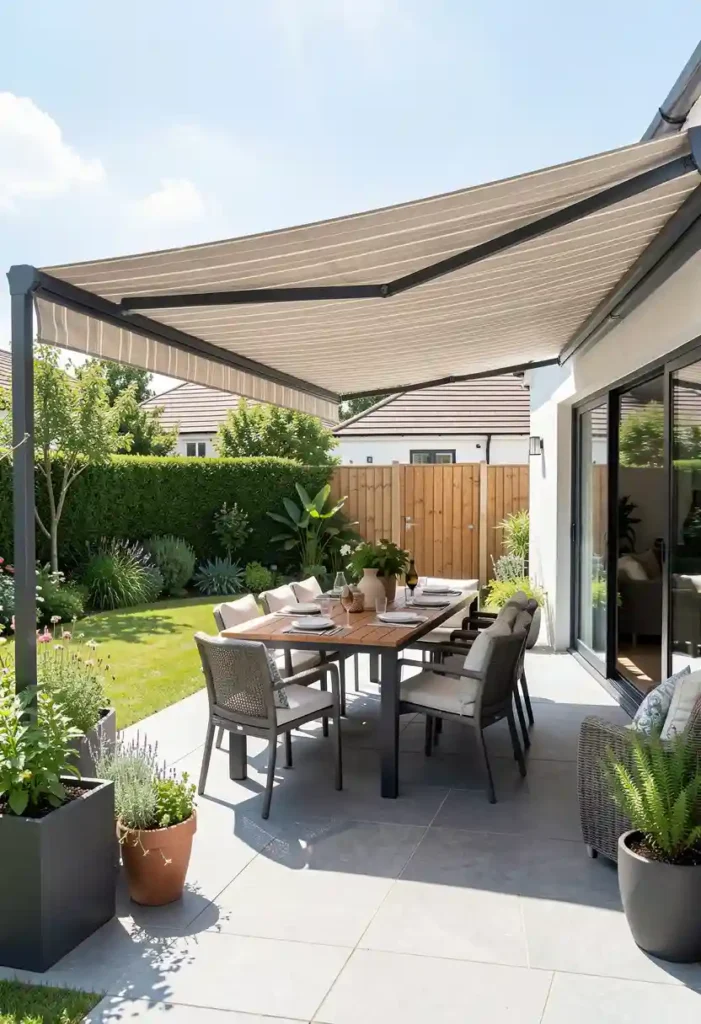 Use a Retractable Awning