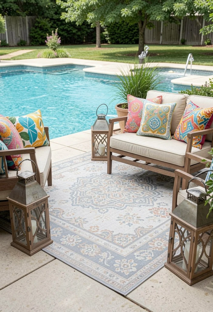 Waterproof Backed Rugs