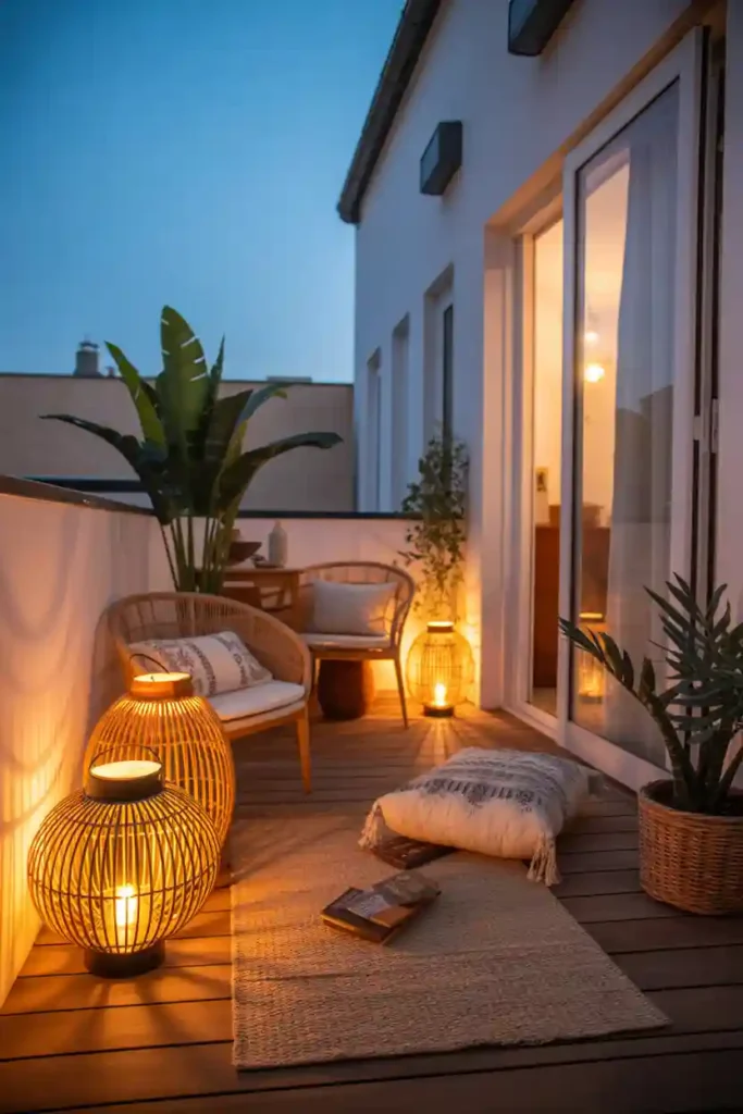 Woven Lantern Accents