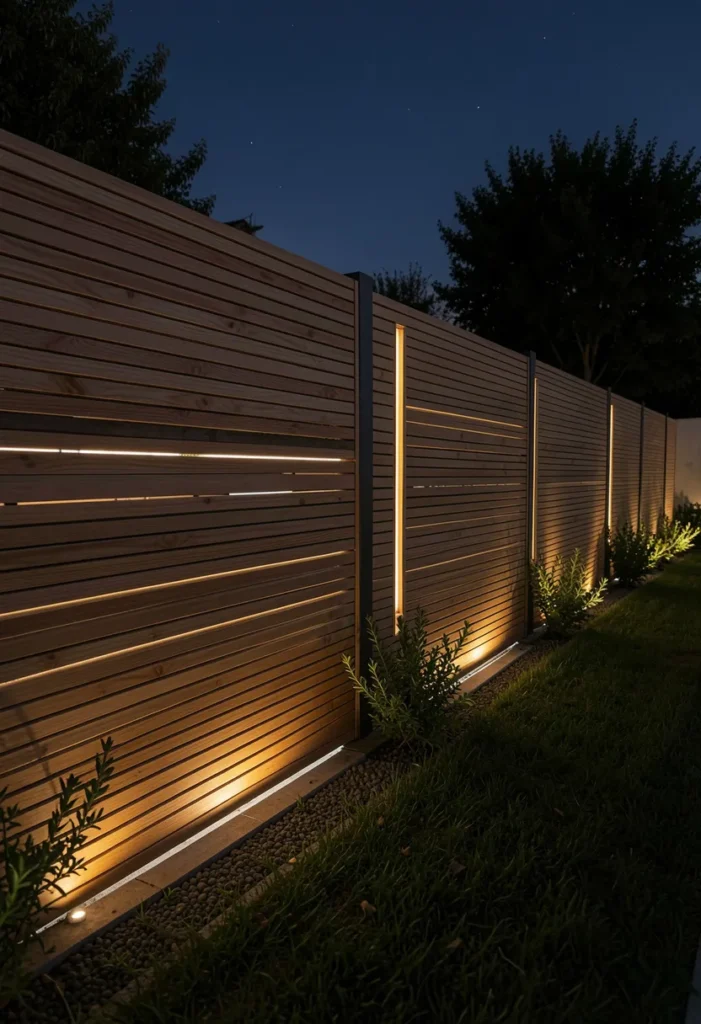 . Fence and Perimeter Lighting
