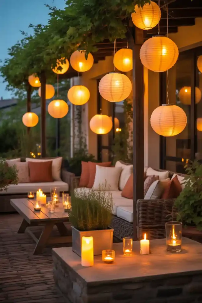 Add Decorative Lanterns