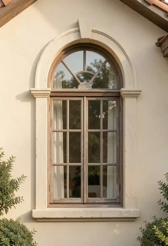 Arched Window Trim for Elegance
