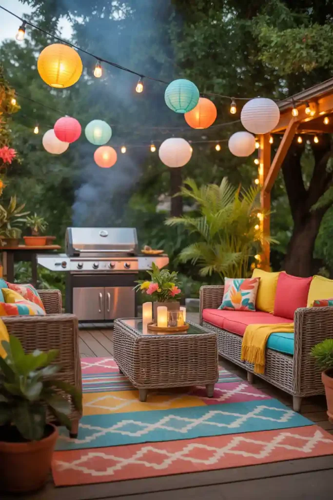 Decorate with Seasonal Outdoor Accents