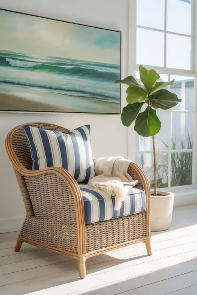 Design a Relaxing Coastal Reading Corner