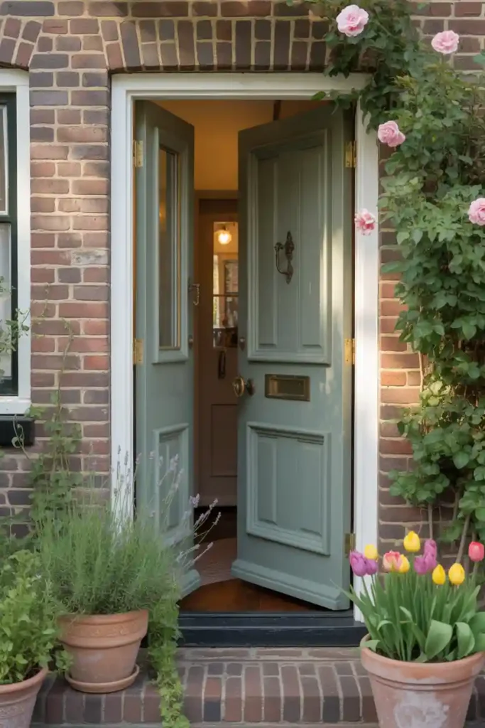 Dutch Door for Charming Entry