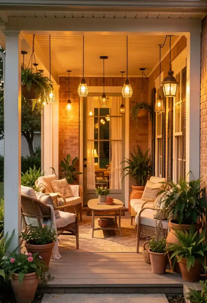 Hang Pendant Lights on Covered Porches
