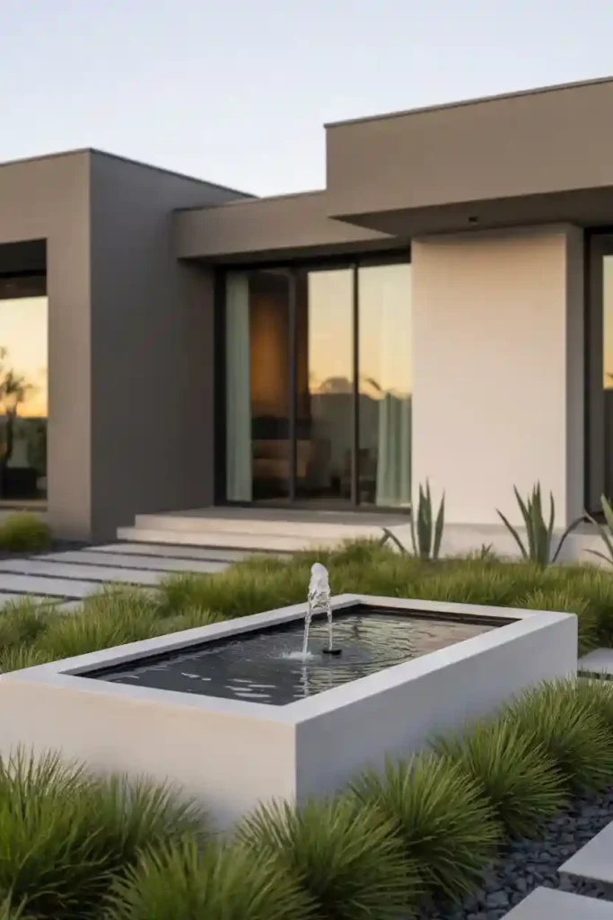 Modern Water Feature Accent