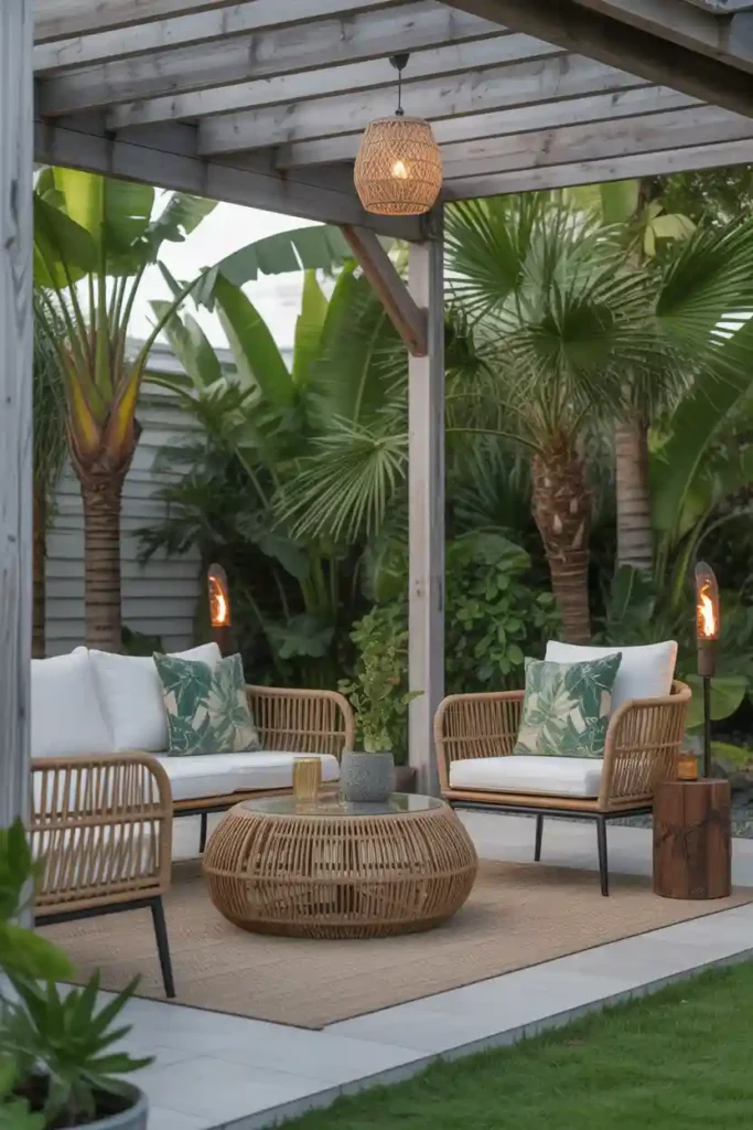Tropical Patio Paradise