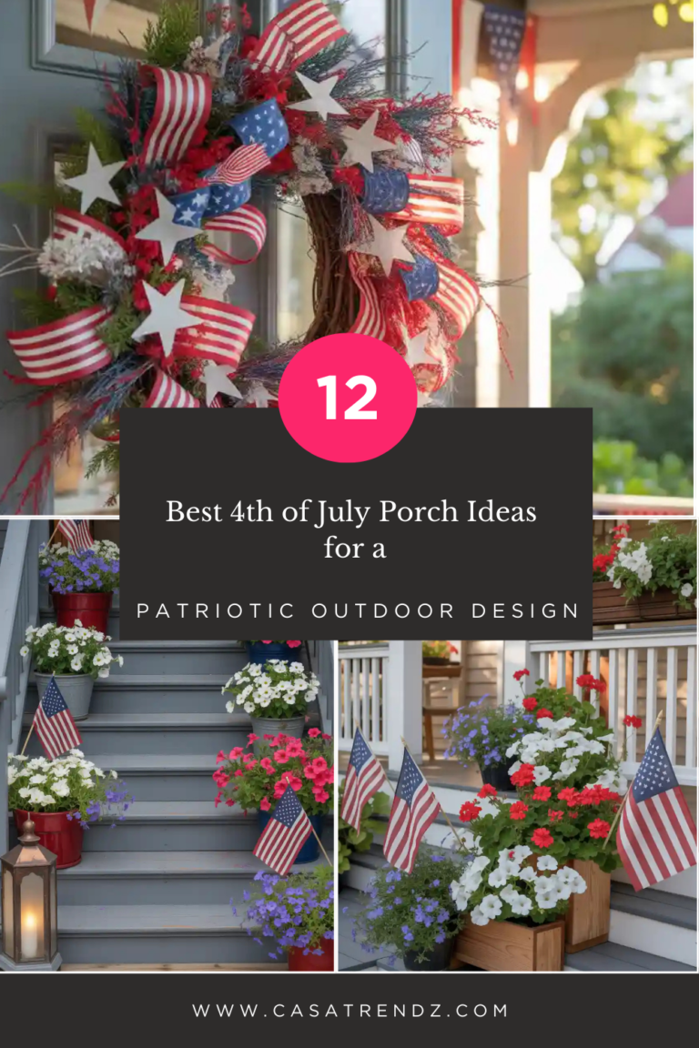 Best 4th of July Porch Ideas for a