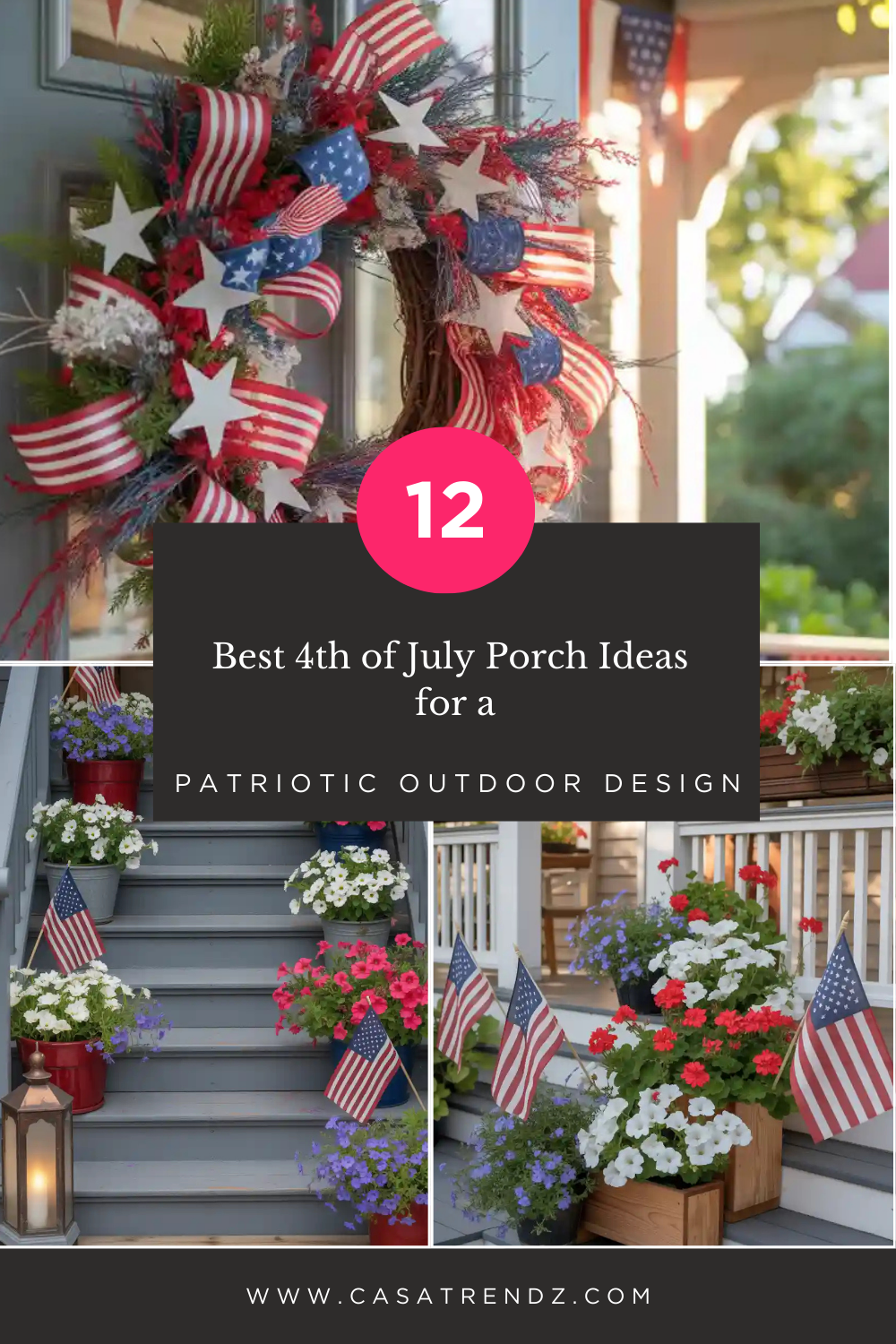 Best 4th of July Porch Ideas for a