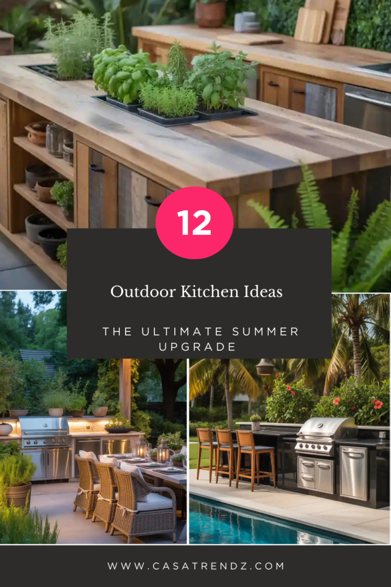 12 Outdoor Kitchen Ideas –