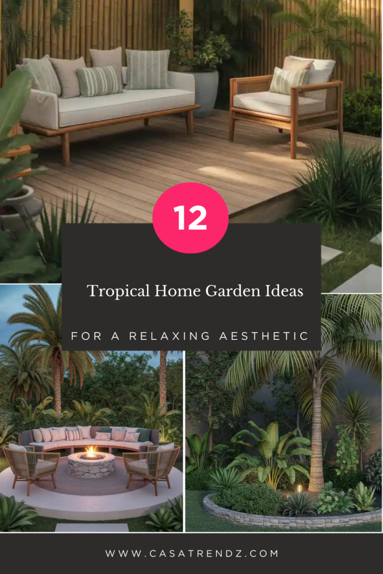Tropical Home Garden Ideas