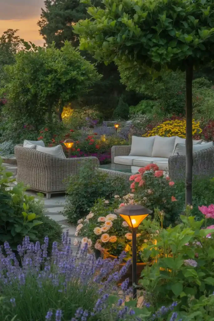 Add Automatic Garden Lighting