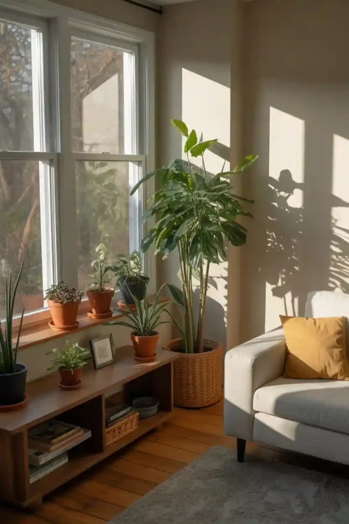 Add Indoor Plants Near Windows
