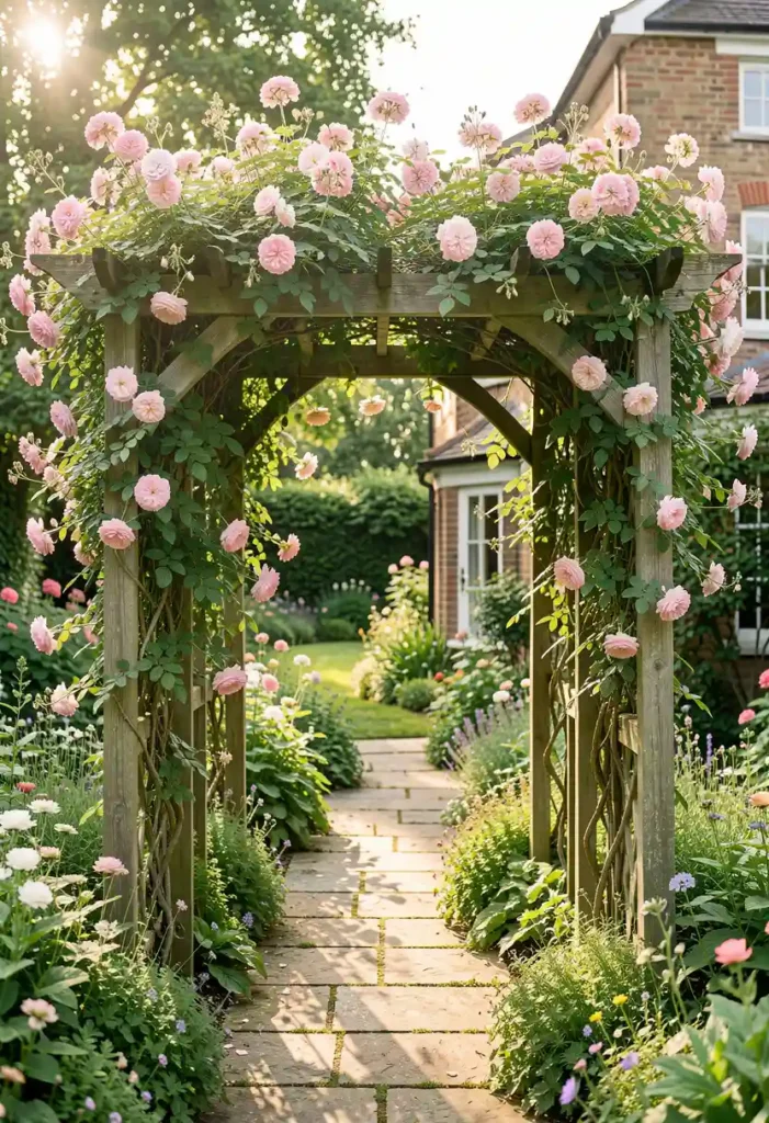 Build a Wooden Garden Arbor