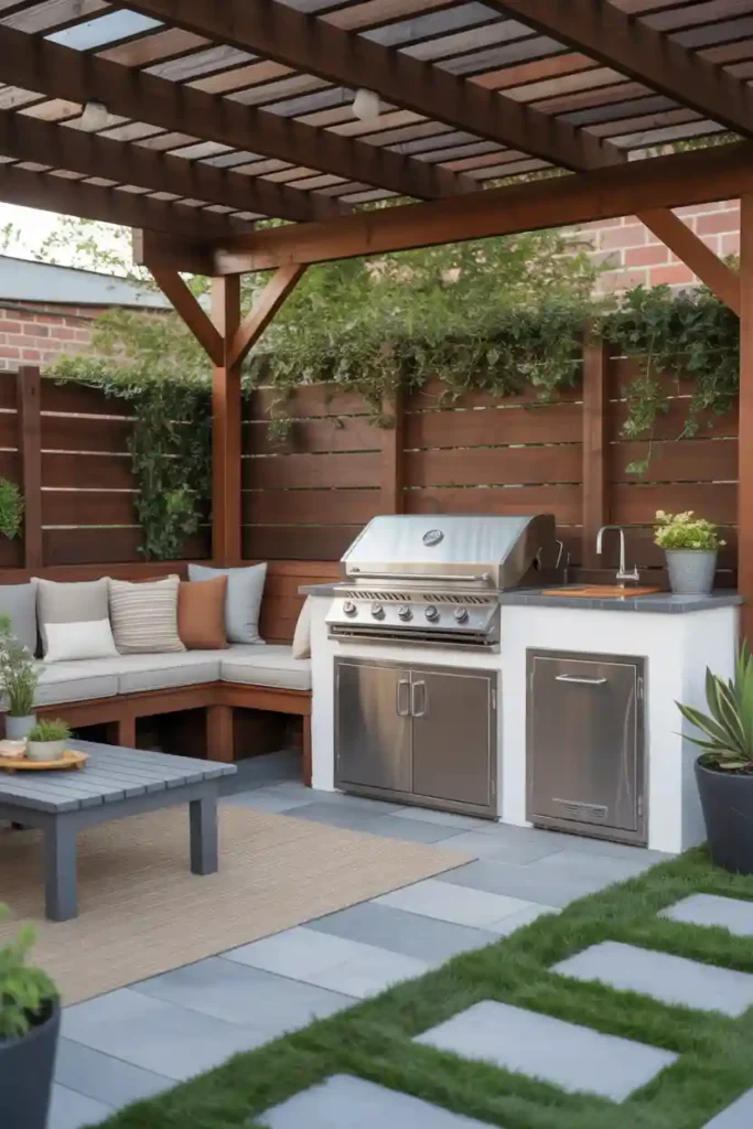 Built-In Bench with Storage