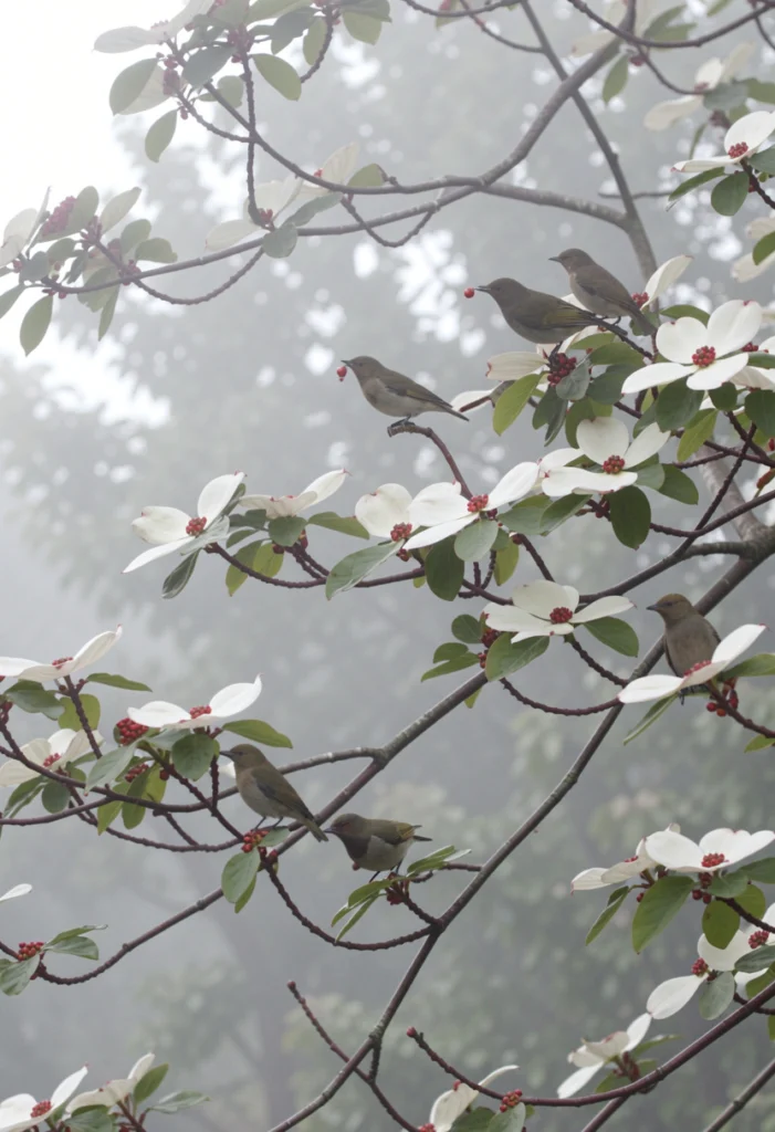 Dogwood Trees for Berries and Nesting