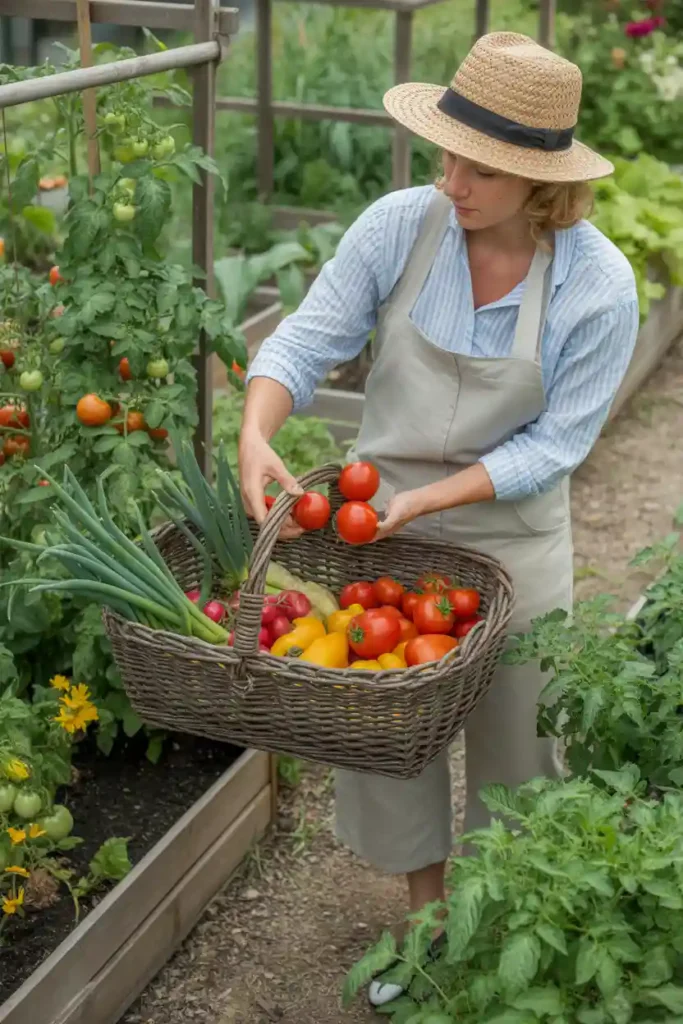 Harvest Vegetables Regularly