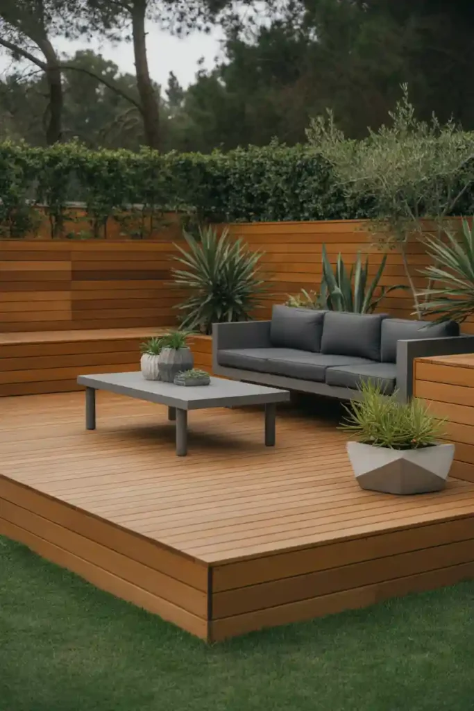 Install a Wooden Deck Platform