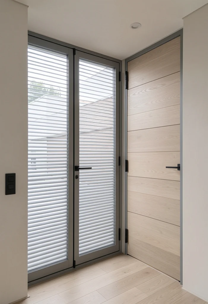 Minimal Frame Shutters with Hidden Hardware