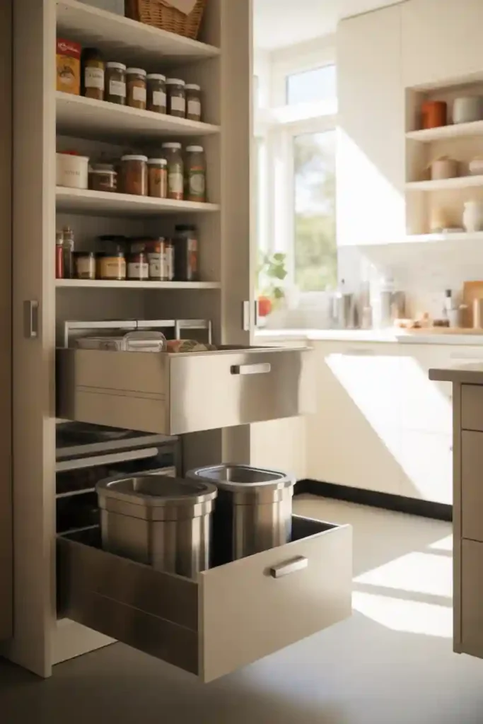 Pull-Out Trash & Recycling Bins