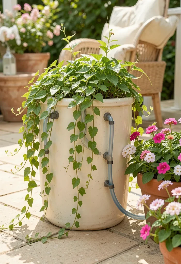 Use Self-Watering Containers