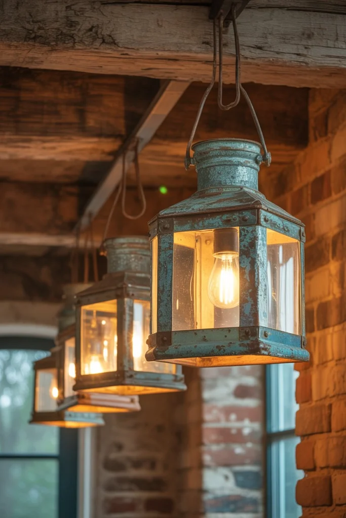 Weathered Metal Fixtures