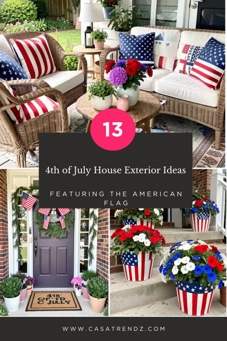 13 4th of July House Exterior Ideas