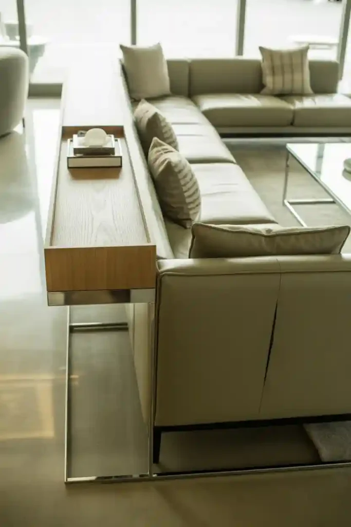 Place a Desk or Console at One End