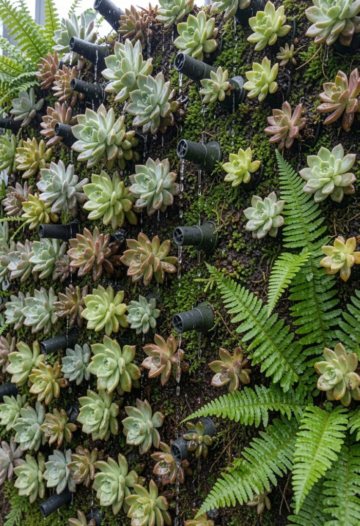 Use Rainwater for Vertical Gardens