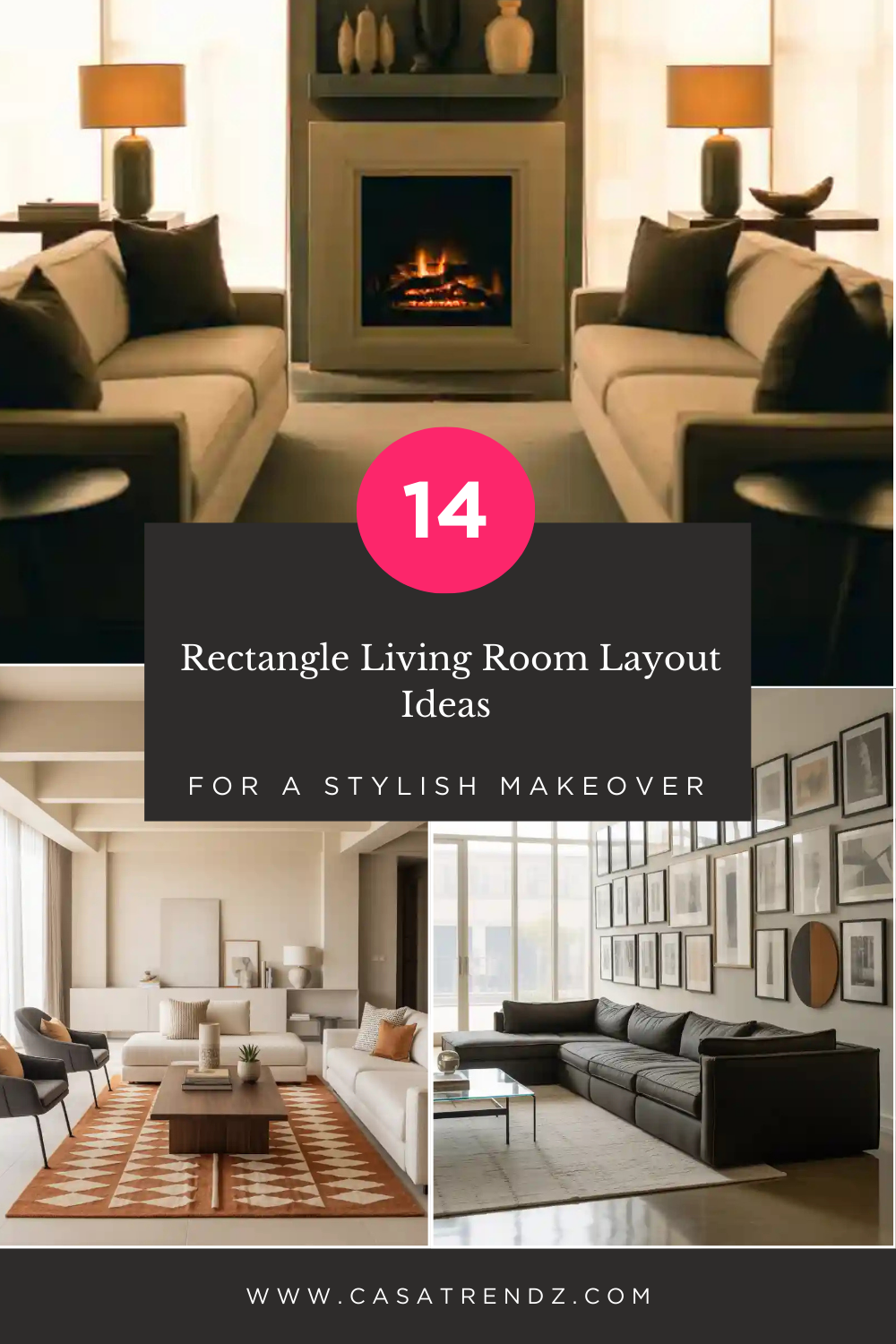 Rectangle Living Room Layout Ideas