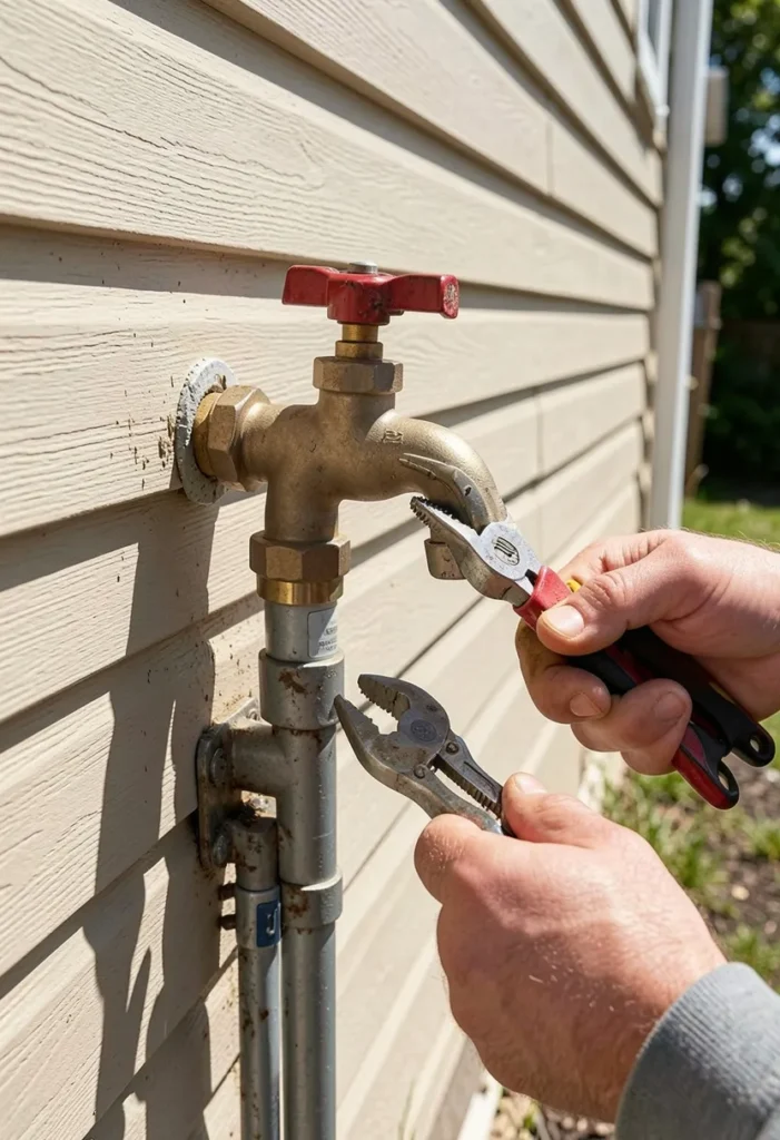 Inspect Outdoor Plumbing