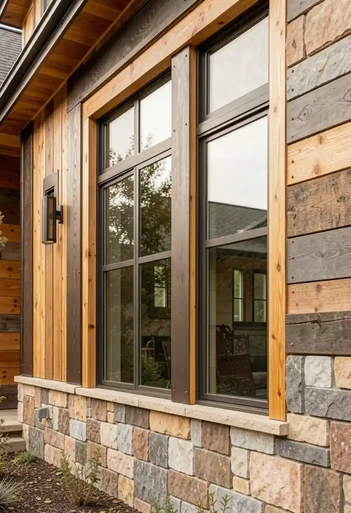  Mixed Material Trim Designs