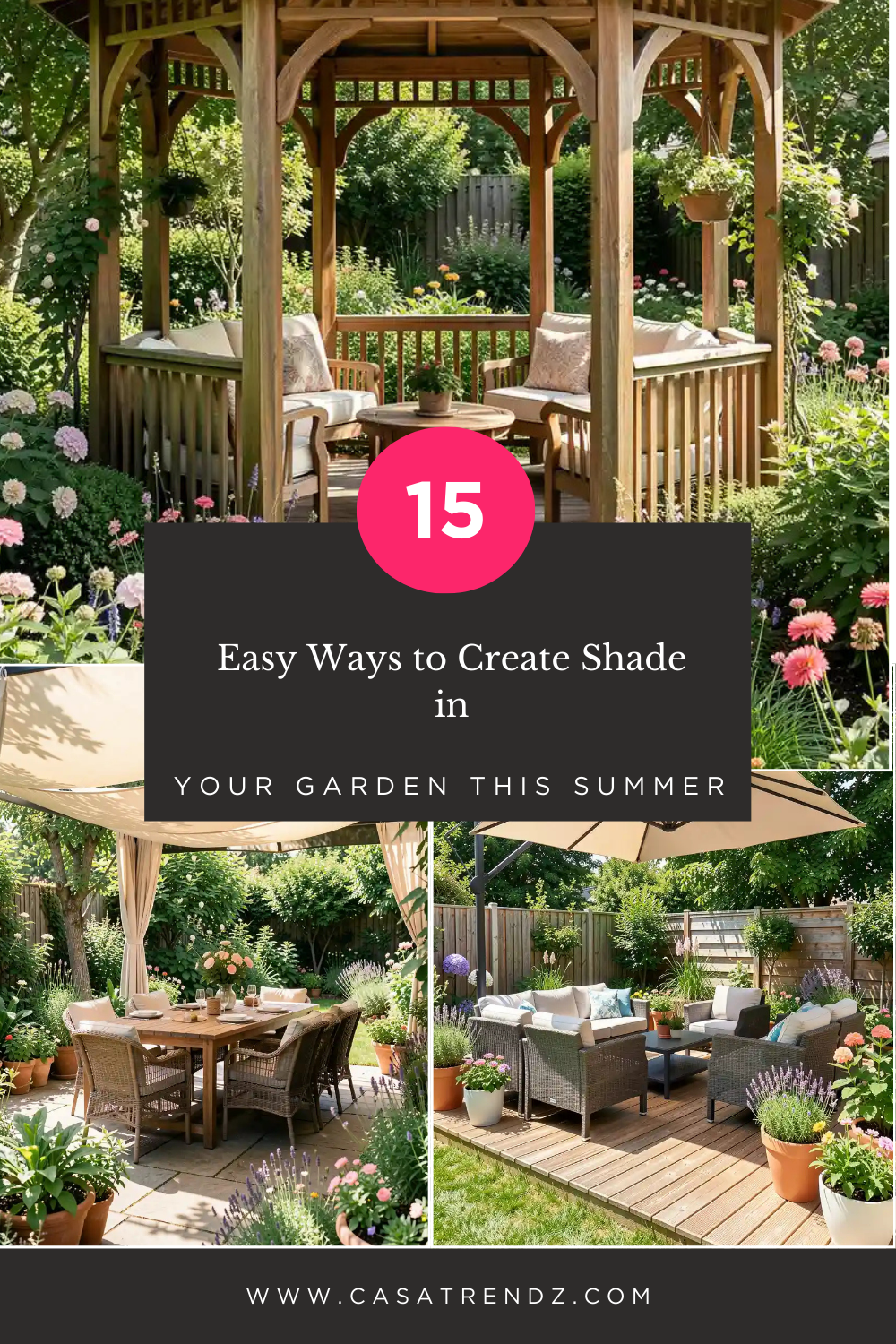 Easy Ways to Create Shade in