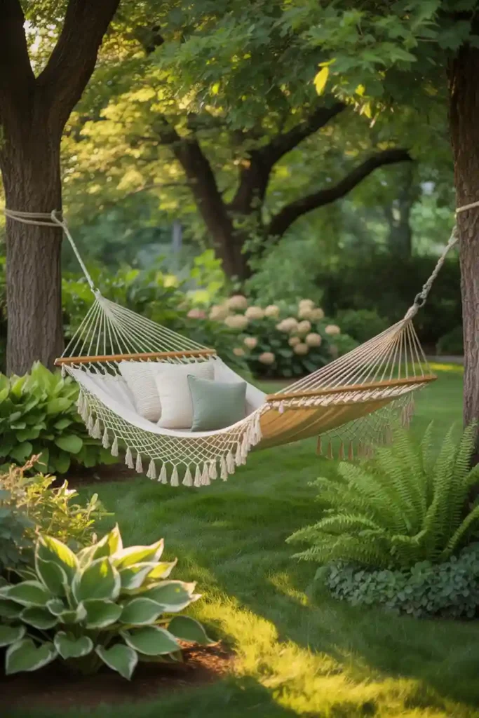 Cozy Garden Hammock Spaces