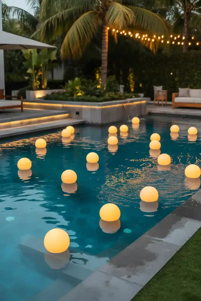 Floating Pool Lights