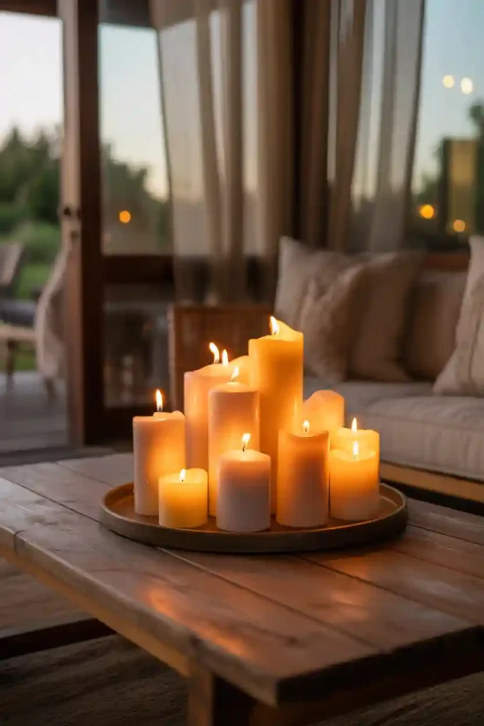  Style with Multiple Candles