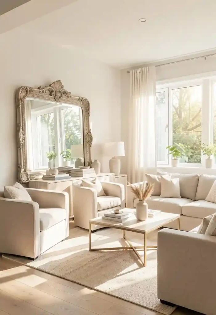  Use Mirrors to Reflect Natural Light