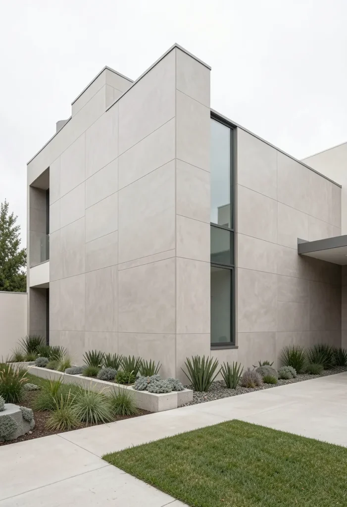Large Tile Exterior Walls