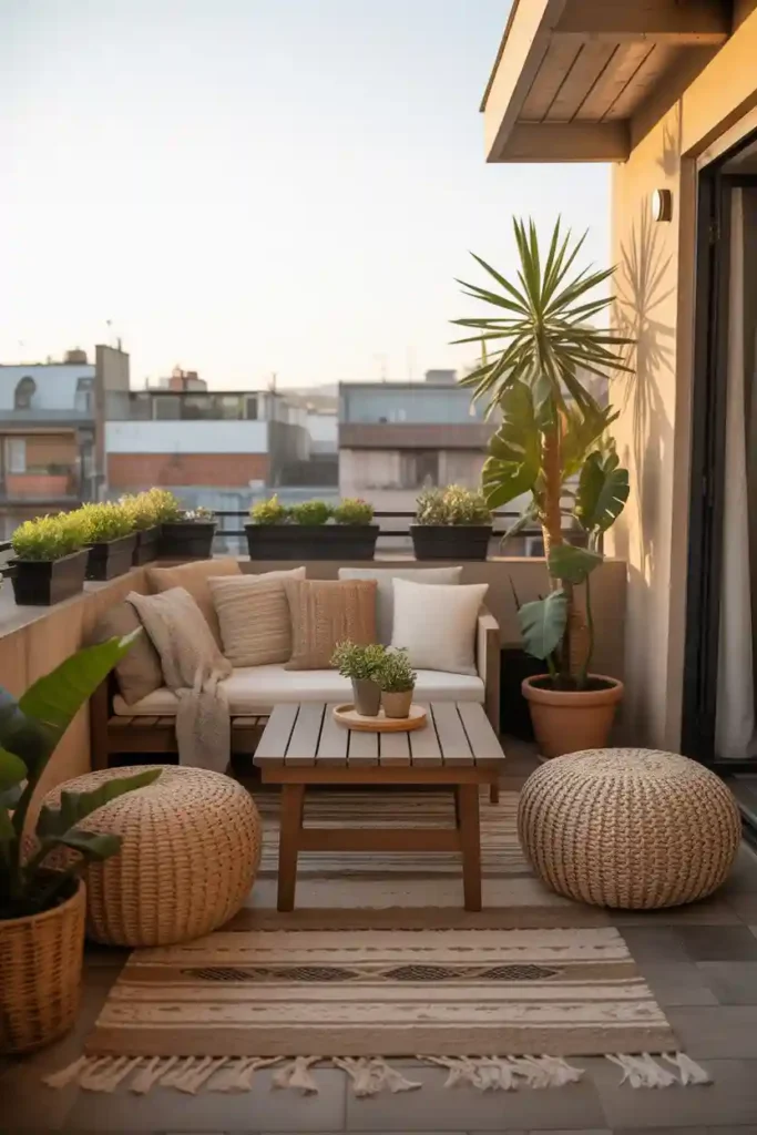 Outdoor Pouf Collection