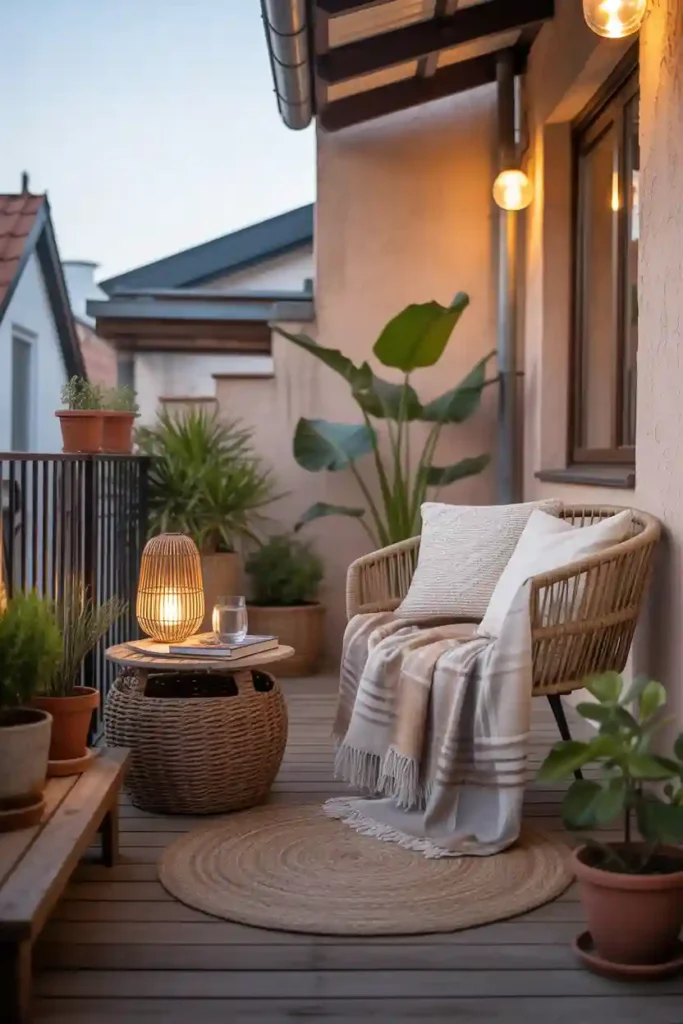 Layered Blankets & Throws