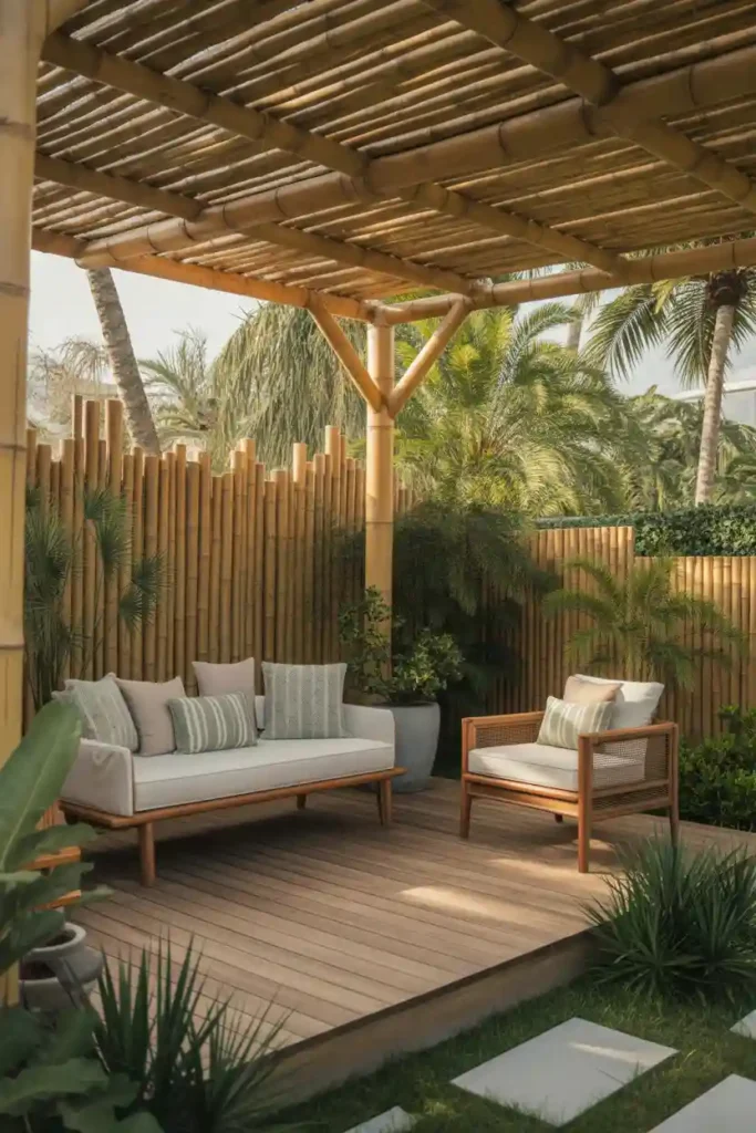 Bamboo Accents and Natural Fencing