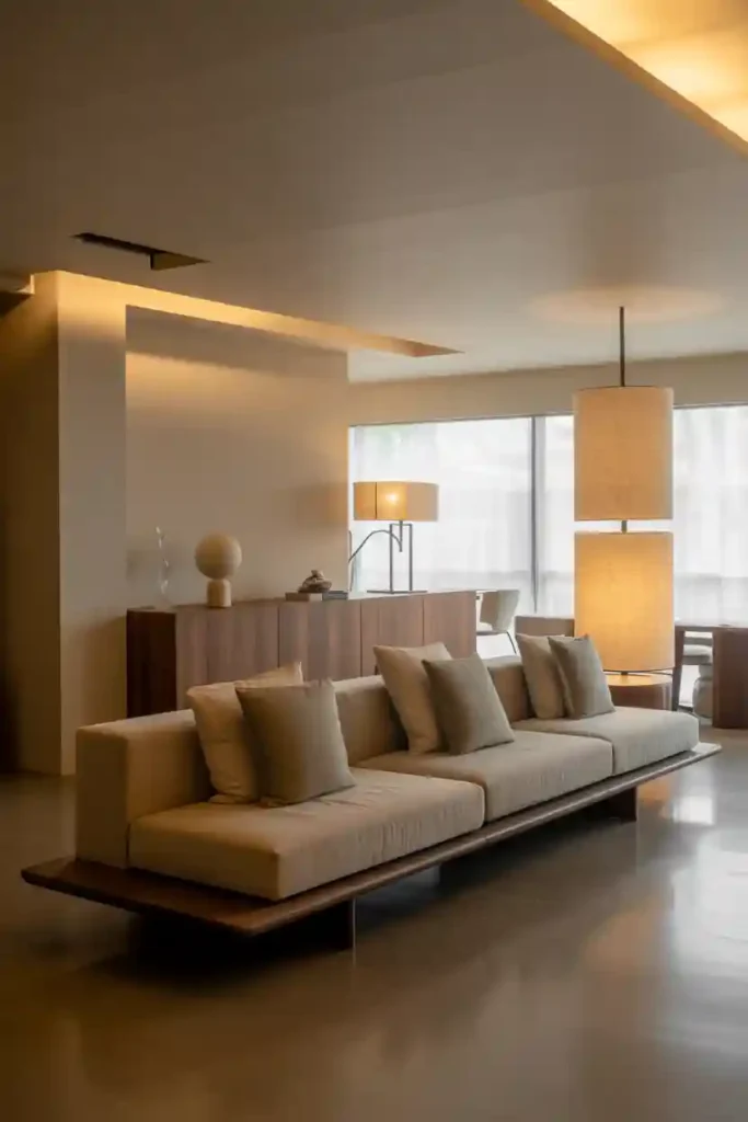 Float Furniture Away from Walls