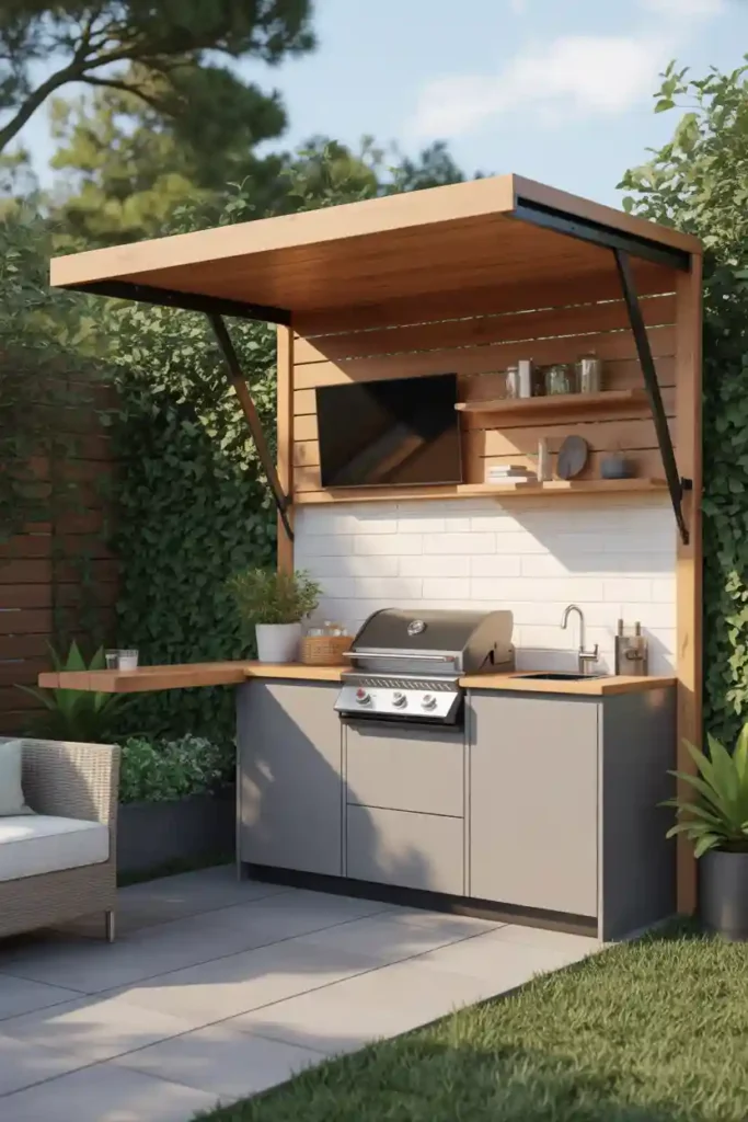 Fold-Down Counter Extensions