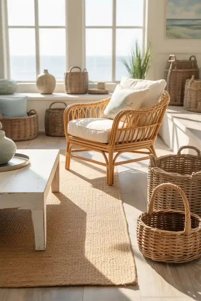 Incorporate Natural Woven Textures